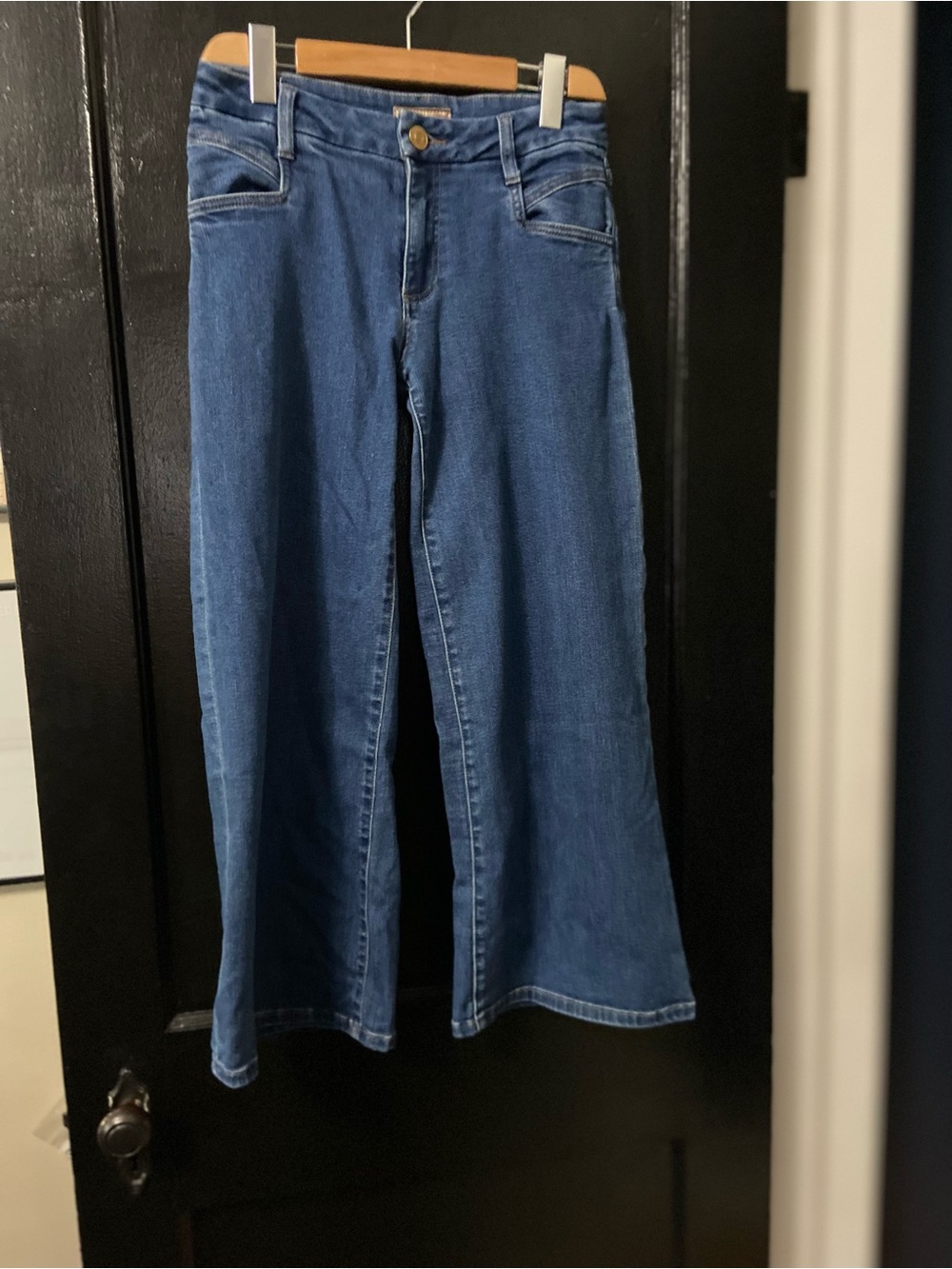 Kut From The Kloth Meg Wide Leg Jeans Mid Rise Size 4